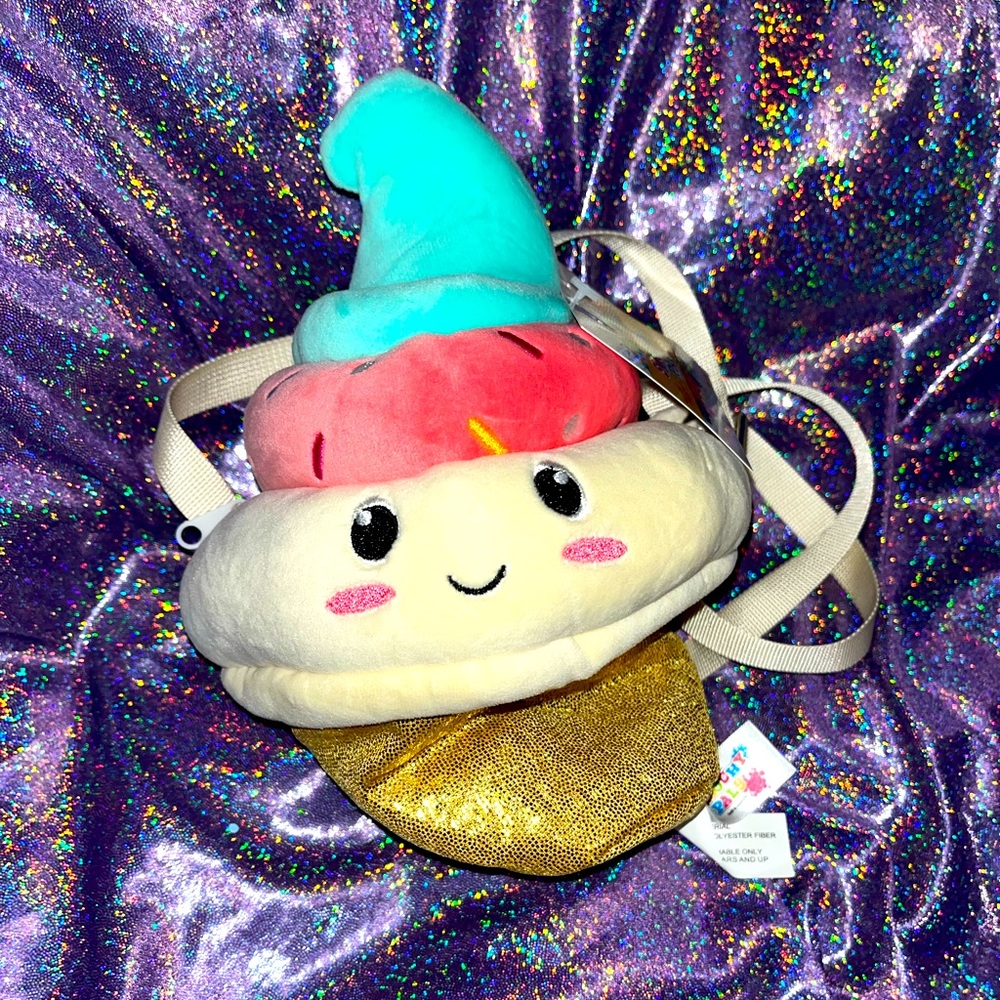 Smoochy Pals Ice Cream little zip up purse